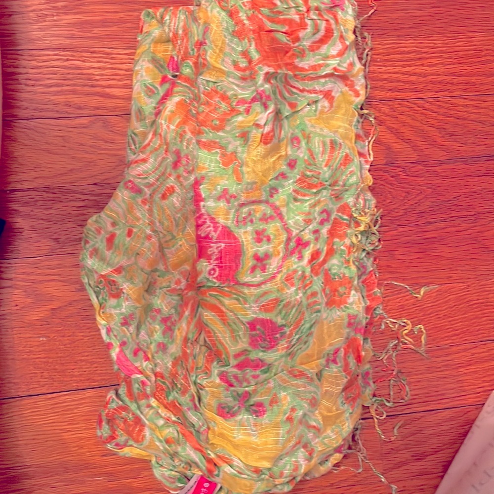 Lily Pulitzer for target wrap scarf great used condition